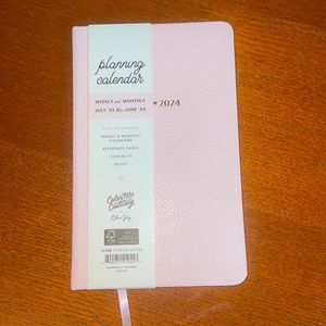 Color Me Courtney for Blue Sky 2023-24 planner
